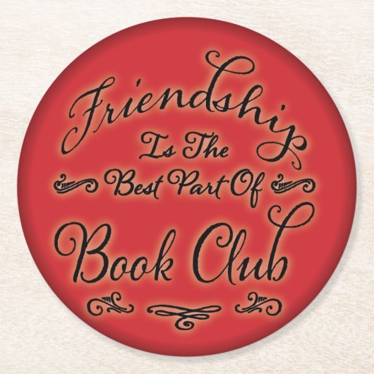 グッドグ読ループ ラウンドペーパーコースター (正面)