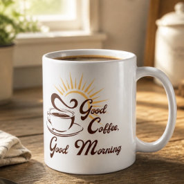 グッドコーヒー グッドモーニング コーヒーマグ コーヒーマグカップ