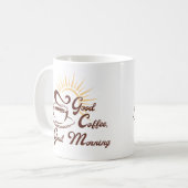 グッドコーヒー グッドモーニング コーヒーマグ コーヒーマグカップ (正面左)