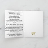 グッドシェパードアイコンフラットカード ノートカード (内部)