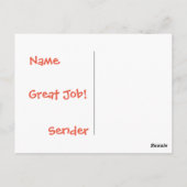 グッドジョブドラゴン ポストカード (裏面)