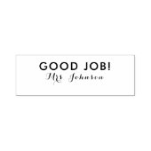 グッドジョブ先生採点勇気付けられるミニマリスト セルフインキングスタンプ (デザイン)