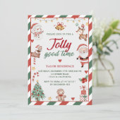 グッドタイすてきムサンタクリスマスパーティー 招待状 (スタンド正面)