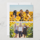 グッドタイムズグルービーピンクバチェロレッテ 招待状 (裏面)