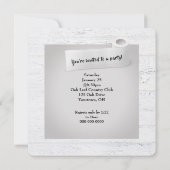 グッドタイムズトイレ紙パーティー 招待状 (裏面)