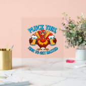 グッドタイムズハッピートカフクラシックィングTシャツ アクリルサイン (ウェディング)