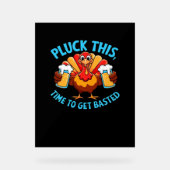 グッドタイムズハッピートカフクラシックィングTシャツ アクリルサイン (正面)