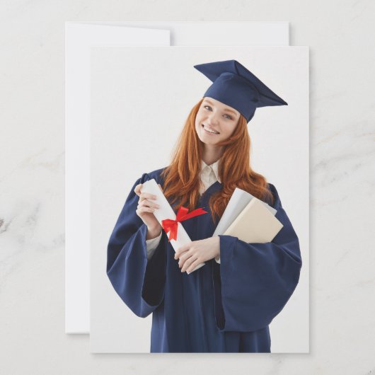 グッドタイムズ グルービー ピンク 卒業パーティー 招待状 (裏面)