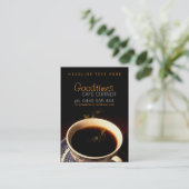 グッドタイムズ コーヒー 名刺 (スタンド正面)