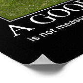 グッドチアリーダーの猫のアートワーク ポスター (角)