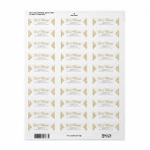 グッドチディングクリスマス差出人住所 ラベル (フルシート)