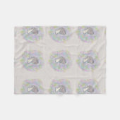 グッドツガーディアンエンジェルカスタムフリースブランケット フリースブランケット (正面(横))