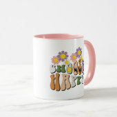 グッドデイインウェーブ文字スタイル マグカップ (正面右)