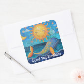 グッドデイサンシャインステッカー スクエアシール (封筒)