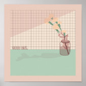 「グッドデイ」エステティック・パステルのカラーポスター ポスター (正面)