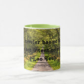 グッドトラベラー引用文コーヒーマグ(ラオチュ) マグカップ (中央)