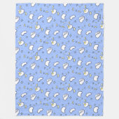 グッドナイトウェスティーキニアートフリースブランケット フリースブランケット (正面)