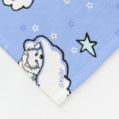 グッドナイトウェスティーキニアートフリースブランケット フリースブランケット (角)