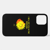 グッドナイトサンアップルiPhone 12ケース Case-Mate iPhoneケース (裏面 (横))