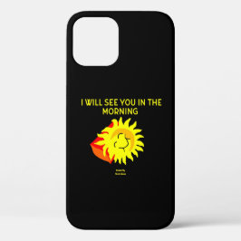 グッドナイトサンアップルiPhone 12ケース iPhone 12ケース