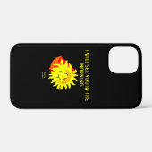 グッドナイトサンアップルiPhone 12ミニケース Case-Mate iPhoneケース (裏面 (横))