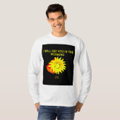 グッドナイトサンメンズ長袖シャツ Tシャツ (正面フル)