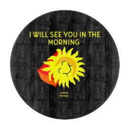 グッドナイトサンラウンドカットボード30.4 cm カッティングボード