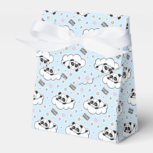 グッドナイトスリーピングパンダベア フェイバーボックス (正面サイド)