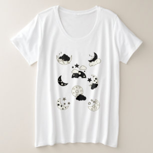 グッドナイトスリープ プラスサイズTシャツ