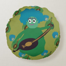 グッドナイトダーリングラウンドクッション