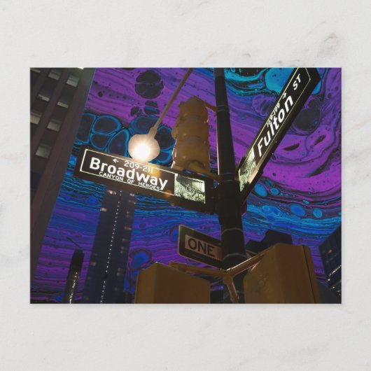 グッドナイトニューヨーク ポストカード (正面)