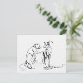 グッドナイトネズミ ポストカード (スタンド正面)