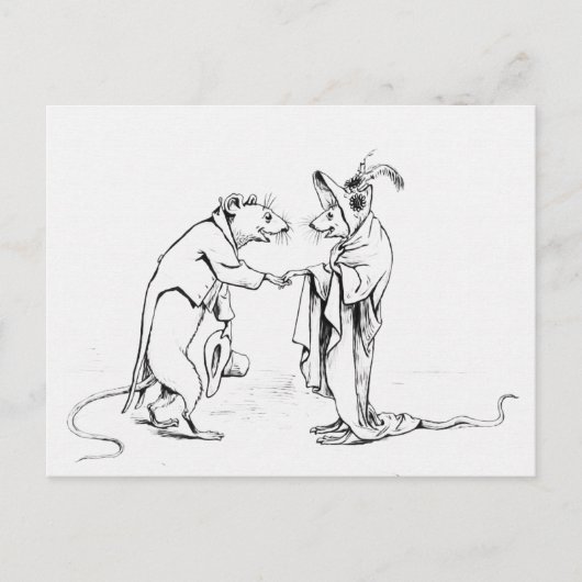 グッドナイトネズミ ポストカード (正面)