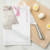 グッドナイトピンク キッチンタオル (四つ折り)