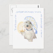 グッドナイトブルー ポストカード (正面/裏面)