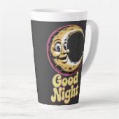 グッドナイトレトロムーン カフェラテマグ (右アングル)