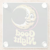 グッドナイトレトロムーン ガラスコースター (裏面)