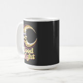 グッドナイトレトロムーン コーヒーマグカップ (正面左)