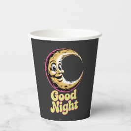 グッドナイトレトロムーン 紙コップ