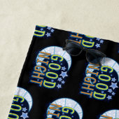 グッドナイト三日月サンダー_コーブ ビーチタオル (インサイチュ)