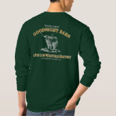 グッドナイト牧場の長袖シャツ Tシャツ (裏面)