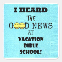 グッドニュース広場のステッカーを聞いた