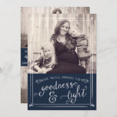 グッドネス&ライトコラージュクリスマスカード シーズンカード (正面/裏面)