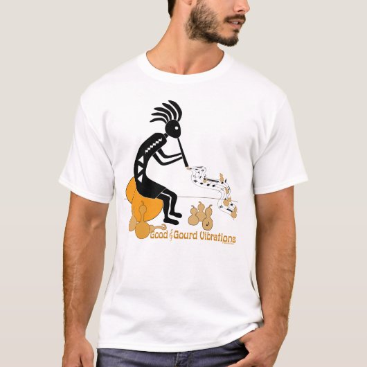 グッドバイブスのヒョウタンサウンド Tシャツ (正面)