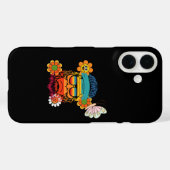 グッドバイブス イラストレーション タイポグラフィ Case-Mate iPhoneケース (裏面 (横))