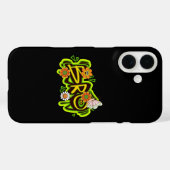 グッドバイブス イラストレーション タイポグラフィ Case-Mate iPhoneケース (裏面 (横))
