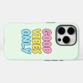 グッドバイブス・オンリー タフiPhoneケース Case-Mate iPhoneケース (裏面 (横))