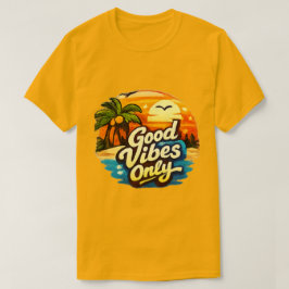 グッドバイブス・オンリー レトロTシャツ Tシャツ