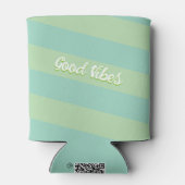 グッドバイブス パイナップル | ファン サマー カン クーラー (裏面)