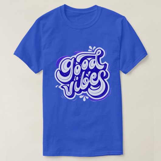 グッドバイブス メンズTシャツ Tシャツ (デザイン正面)